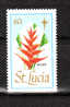 STE LUCIE  YT 915 Neuf ** Cote 1.00 Fleur Balisier - St.Lucia (1979-...)