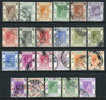 Hong Kong #154-66a Used Complete KGVI Issue From 1938-48 - Oblitérés