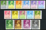 Hong Kong #490-504 Mint Never Hinged QEII Issue From 1987 - Ongebruikt