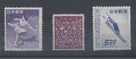 JAPAN - 1948/49, 3 VALUES - V3541 - Unused Stamps