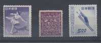 JAPAN - 1948/49, 3 VALUES - V3541 - Neufs