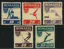 ● ROMANIA 1946 - SPORT -  N. 916 / 20  * Serie Completa - Cat. ? € - Lotto N. 1296 - Nuovi