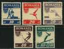 ● ROMANIA 1946 - SPORT -  N. 916 / 20  * Serie Completa - Cat. ? € - Lotto N. 1296 - Ongebruikt