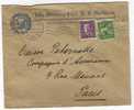 Timbre SUEDE Pour Paris  1925 - Lettres & Documents