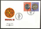 NORWAY FDC 1981 «Europa CEPT 1981». Perfect, Cacheted Unadressed Cover - FDC