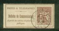 FRANCE Téléphone. N° 26 Obl. - Telegramas Y Teléfonos