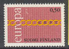 Finland Suomi 1971 Mi 689 YT 654 Sc 504 ** Europa Cept : Brotherhood And Cooperation Represented By Chain - Ungebraucht