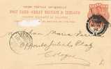 Entero Postal MANCHESTER /Gran Bretaña) 1896.  Privat Card - Lettres & Documents