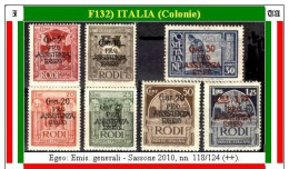 Italia-F00132- Original Issued In 1943 (++) MNH - Quality In Your Opinion. - Aegean