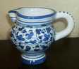 Deruta Arabesco Uccelo Blu - Pitcher - Pichet - Kruik - CR 55 - Deruta (ITA)