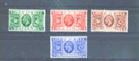 GREAT BRITAIN -  1935  George V Silver Jubilee  MM - Unused Stamps