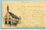 60  -  CLERMONT  -  HOTEL DE VILLE - 1900 - BELLE  CARTE PRECURSEUR ANIMEE - Clermont