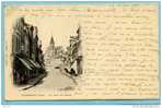 60  -  CLERMONT  - LA RUE DE CONDE  - 1900 - BELLE  CARTE PRECURSEUR ANIMEE - Clermont