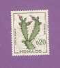 MONACO TIMBRE N° 543 OBLITERE PLANTE DU JARDIN EXOTIQUE - Used Stamps