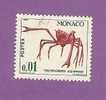 MONACO TIMBRE N° 537A OBLITERE POISSONS DU MUSEE OCEANOGRAPHIQUE - Used Stamps