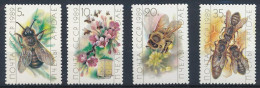 USSR Soviet Union 1989 MiNr. 5950 - 5953 Sowjetunion Inspects Honeybees 4v MNH** 1,30 € - Honingbijen