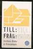 SWEDEN - VF 2001 CANCELLED With First Day TILL FRAN Complete CARNET - Yvert # C2238 - Oblitérés