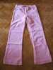 PANTALON Rose En Velours H&M Femme T 38 - TBE - Altri & Non Classificati