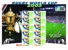 AUSTRALIA 2003 RUGBY WORLD CUP SPECIAL EVENT SHEET - Blocchi & Foglietti
