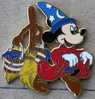 MICKEY MOUSE - SOURIS - MAUS - L'APPRENTI SORCIER - BALAIS - SEAU - WALT DISNEY - EGF -          (22) - Disney