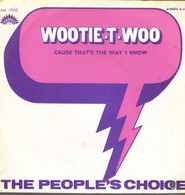 SP 45 RPM (7")  The People's Choice  "  Wootie-t-woo  " - Other - English Music