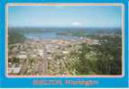 Shelton WA Washington, Aerial View Of Downtown, C1980s Vintage Postcard - Other & Unclassified