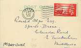 1946  First Anniversary  Liberation Of Channel Islands   Jersey Cancel - ....-1951 Vor Elizabeth II.