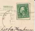 Seely Creek (Chemung Co.) NY New York DPO-2 Closed Post Office Cancel Postmark Nice Christmas Postcard - Postal History