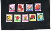 NUOVA ZELANDA (NEW ZEALAND) - SG 1086.1094 - 1975 FLOWERS: ROSE (COMPLET SET OF 9) - MINT** - Neufs