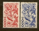 TOGO    N. 236-237/*  -  1947 -   Lot Lotto - Neufs