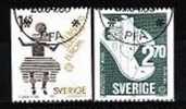 Suede 1983 -  Yv.no.1219-20 Obliteres,serie Complete - Used Stamps