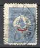Turkey/Turquie/Türkei 1908, Tughra Abdulhamid II, Overprint - Surcharge, Used - Used Stamps