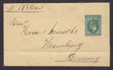 Trinidad Postal Stationery Ganzsache Entier Streifband Wrapper R-Mail PORT OF SPAIN 1904 To Hamburg King Edward VII. - Trinidad & Tobago (...-1961)