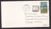 New Zealand Sedimetation Laboratory CHRISTCHURCH 1969 Card To Museum Of Natural History Chicago USA (2 Scans) - Covers & Documents