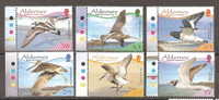 ALDERNEY 2009 BIRDS  SET MNH - Pics & Grimpeurs