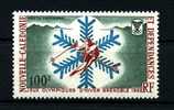 CALEDONIE 1967 PA N° 96 ** Neuf = MNH Superbe Cote 17 € Sports JO Hiver Grenoble Ski - Ungebraucht