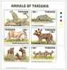 TANZANIE  1993. Faune Animaux Sauvages (1) 1236 1241** - Other & Unclassified