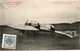 NANTES AVIATION (44) Aviateur Bathiat Avion Hanriot  Vignette Nantes Aviation 1910 - Demonstraties