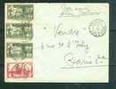 Lettre D'Abidjan En 1939 Pour Paris ( Dallay N° 127 X 3 + N° 121)   Phi7322 - Briefe U. Dokumente