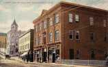 Original 1905 - Sherbrooke Québec Canada - Rue Street - Library & Art Building - Architecture Animated - 2 Scans - Sherbrooke