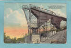 BIRMINGHAM - The First Steel Tipple In The Birmingham District  -   CARTE  ANIMEE - ( Legere Trace Pliure ) - Other & Unclassified