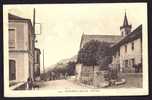 CPA  ANCIENNE- FRANCE- RUFFIEUX (73)- LA PLACE DU VILLAGE AVEC ANIMATION - Ruffieux