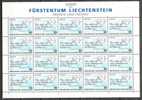 Liechtenstein - 1995 - Y&T 1044 (feuillet De 20) - Neuf ** - Neufs