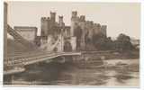 Conway Castle And Bridge - Caernarvonshire