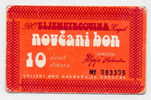 CROATIA -  KROATIEN;  10 Dinara ND (1980th)  XF+ *Local Note; SLJEMETRGOVINA - ZAGREB - Croazia