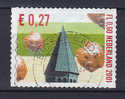 Netherlands 2001 Mi. 1942    0.60 G / 0.27 € Dezembermarke Turmspitze Selbstklebend Deluxe LEIDSCHENDAM Cancel !! - Oblitérés