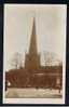 RB 693 - Early Real Photo Postcard Parish Church & War Memorial Solihull Warwickshire - Other & Unclassified
