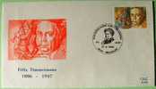 Belgium 1986 Famous Men Felix Timmermans Writer - FDC Cover - Lettres & Documents