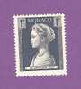 MONACO TIMBRE N° 478 OBLITERE NAISSANCE DE LA PRINCESSE CAROLINE 1F GRIS - Used Stamps