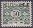 µ2 - COTE FRANCAISE Des SOMALIS - TAXE N° 46 - NEUF SANS CHARNIERE - Autres & Non Classés